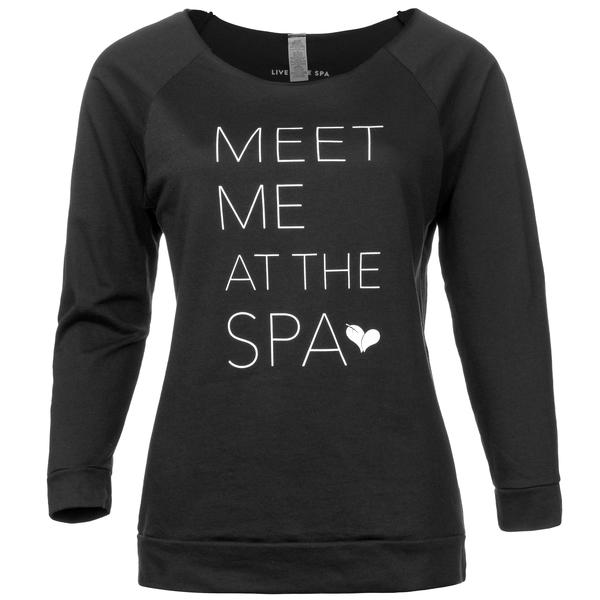 Meet Me at the Spa Women's Sweatshirt | Lucky Owl