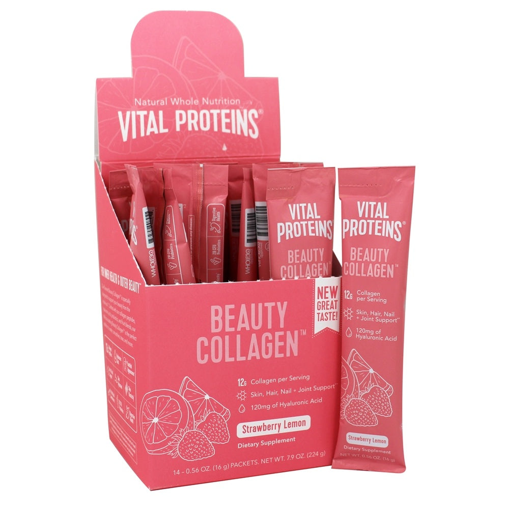 Beauty Collagen - Strawberry Lemon | Vital Proteins