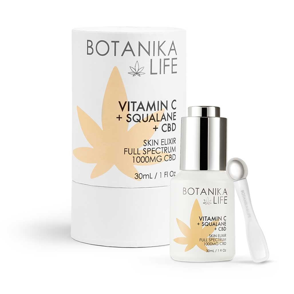 Vitamin C + Squalane + CBD Skin Elixir | Botanika Life