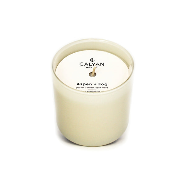 Aspen + Fog Dignity Series Glass Jar Soy Candle | Calyan Wax Co. - 5.3 oz