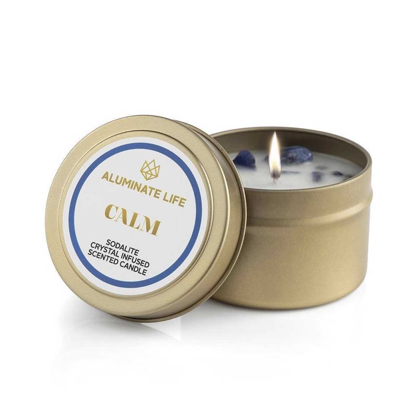 Calm Candle Tin | Aluminate Life