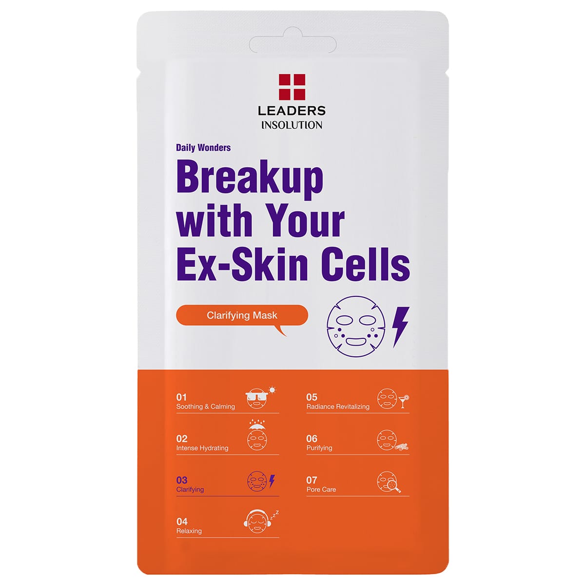 Daily Wonders Breakup With Your Ex-Skin Cells Clarifying Mask | Leaders