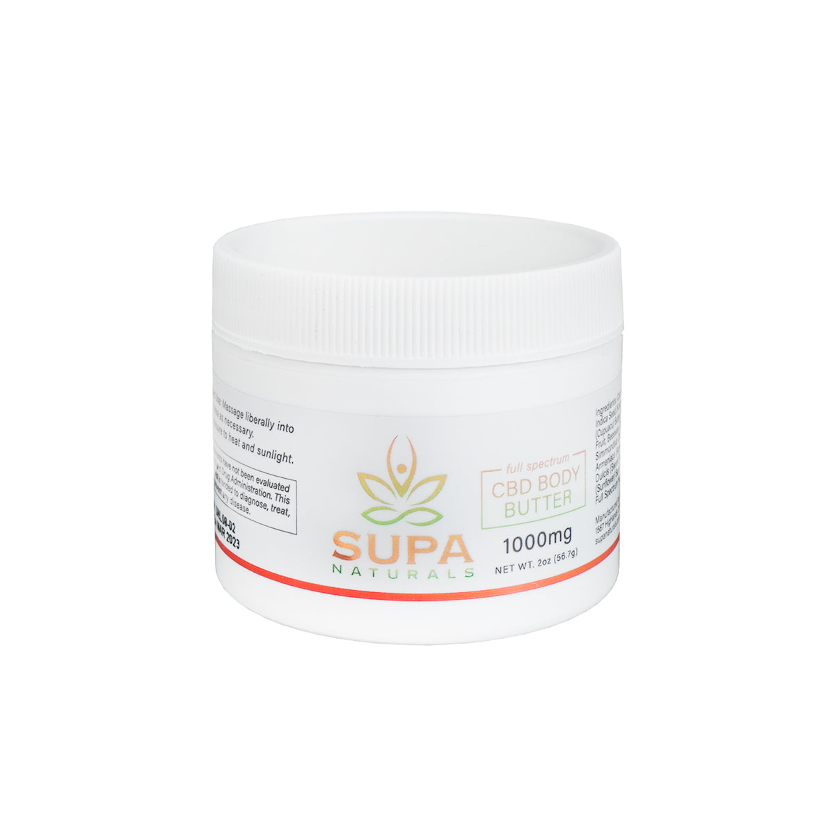 Full Spectrum CBD Body Butter (1000mg) | SUPA Naturals