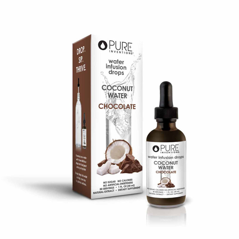 Coconut Chocolate Water Infusion Drops Pure Inventions