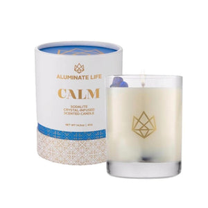 Calm Glass Candle | Aluminate Life