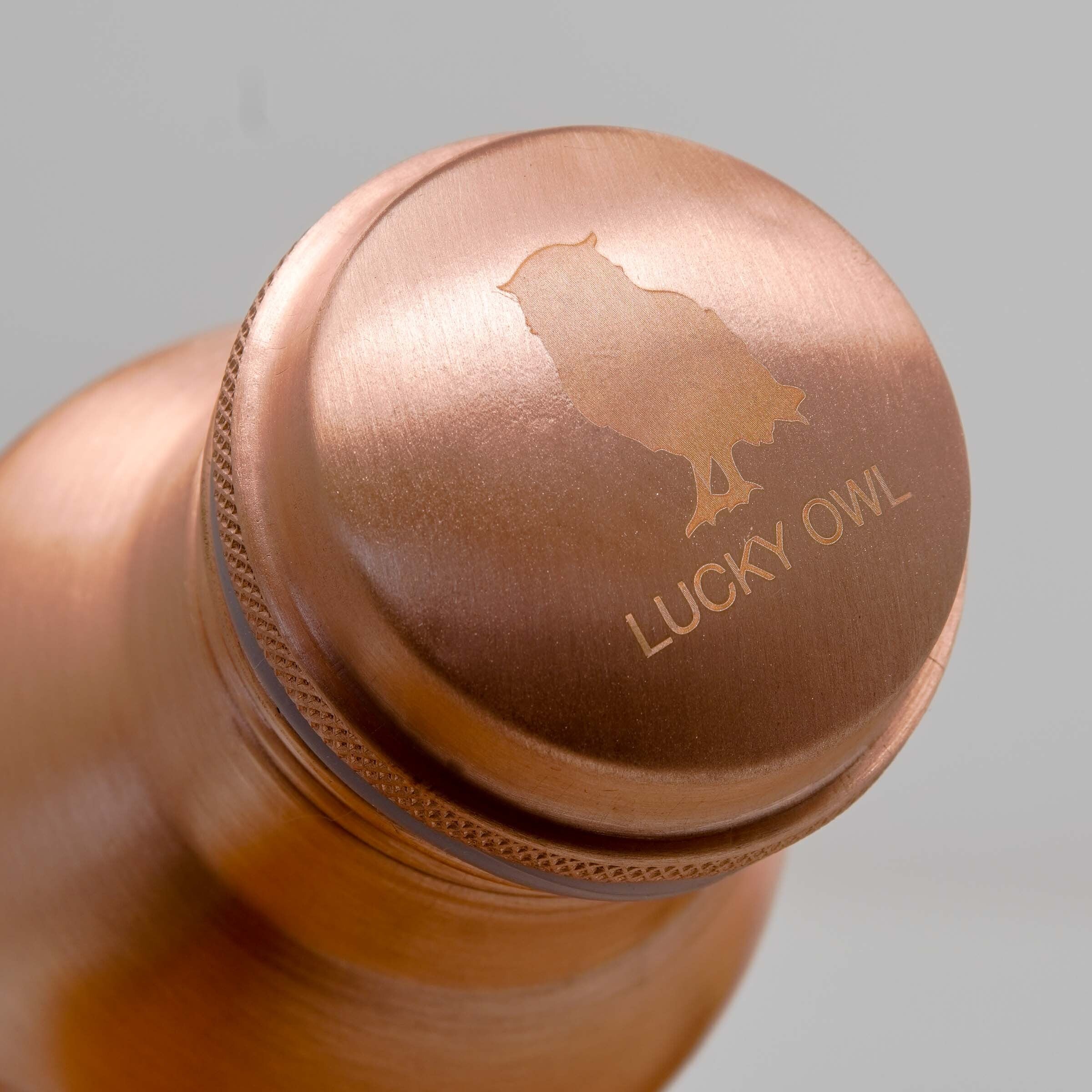 Classic Copper Bottle (34oz) | Lucky Owl