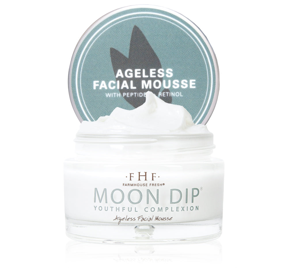 Moon Dip® Youthful Complexion Ageless Facial Mousse with Peptides + Retinol | Farmhouse Fresh