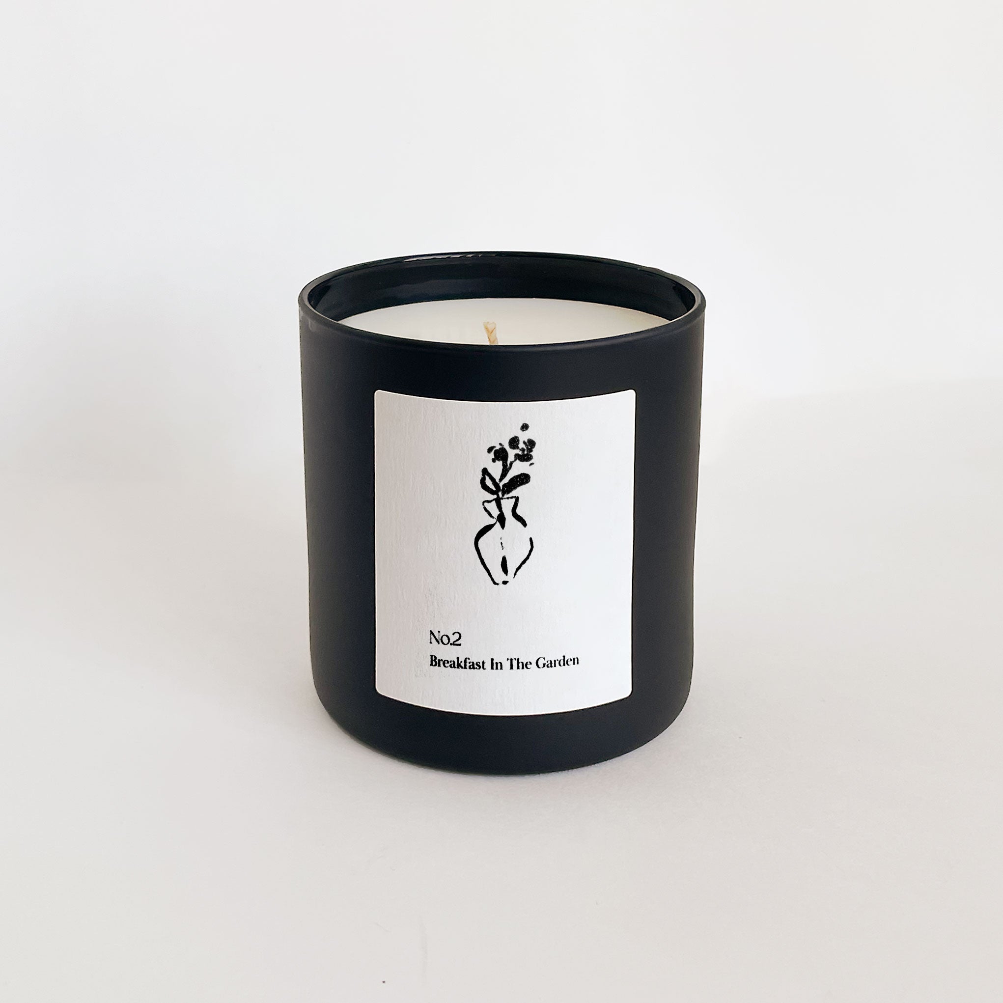 No. 2  Breakfast In The Garden (Swiss Alps) 8 oz Candle | Lucky Owl