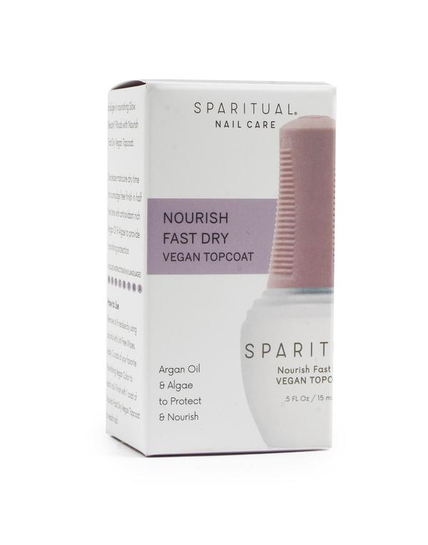 Nourish Fast Dry Vegan Topcoat | Sparitual