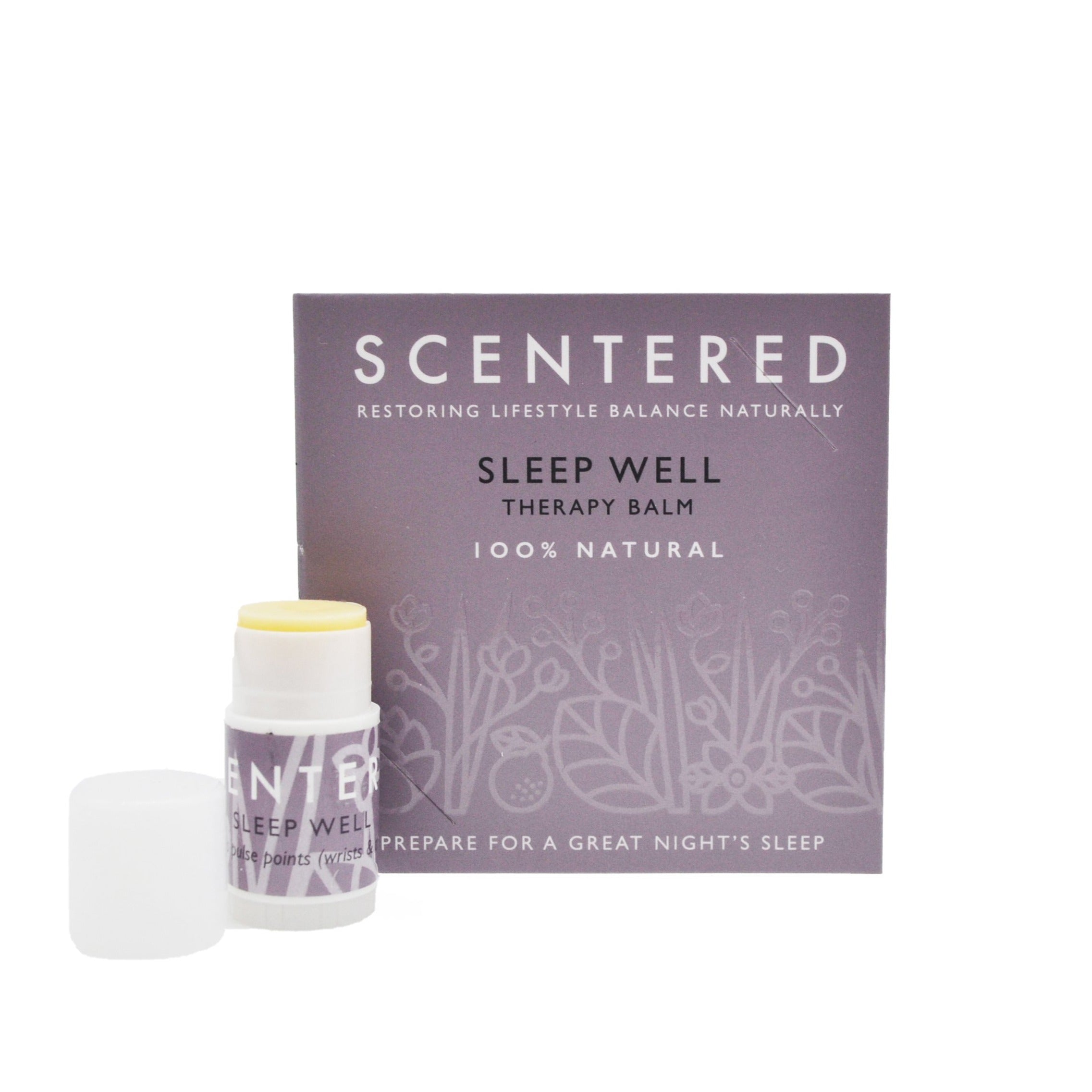 Sleep Well Mini Aromatherapy Balm | Scentered