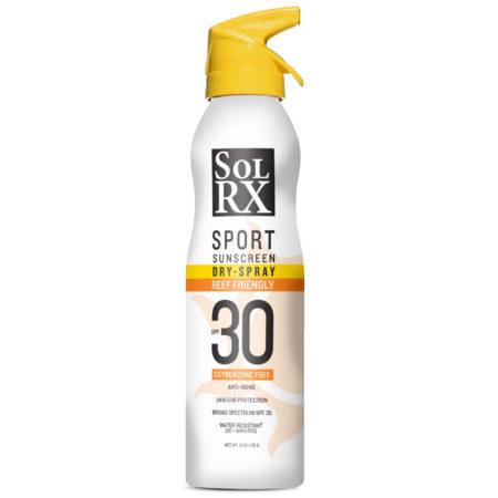 SPORT SPF 30 Sunscreen Continuous Spray | SolRX Sunscreen