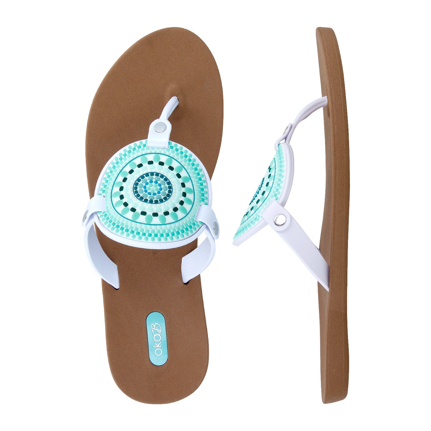 Solara Flip Flops | Oka-B