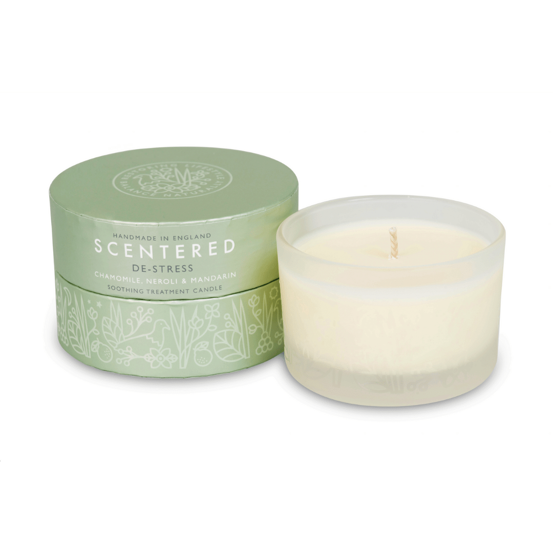 De-Stress Travel Aromatherapy Candle | Scentered