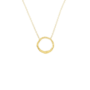 Small Opihi Circle Necklace | Catherine Weitzman Jewelry