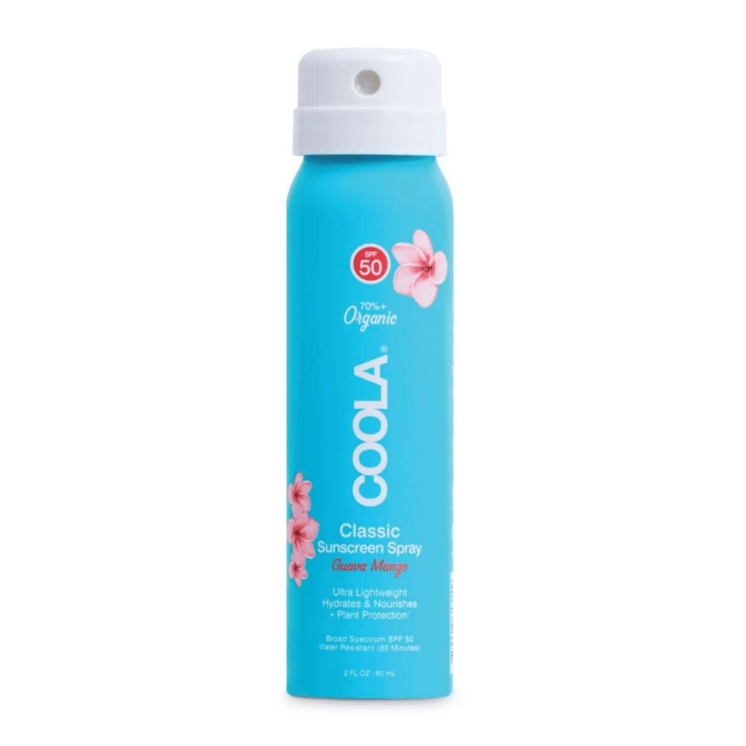 Classic Body Organic Sunscreen Spray SPF 50 (Travel Size) - Guava Mango | COOLA