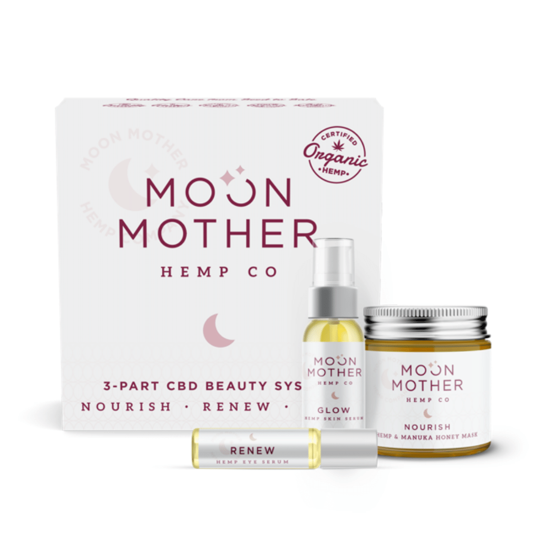 3 Part Beauty System Bundle | Moon Mother Hemp Company
