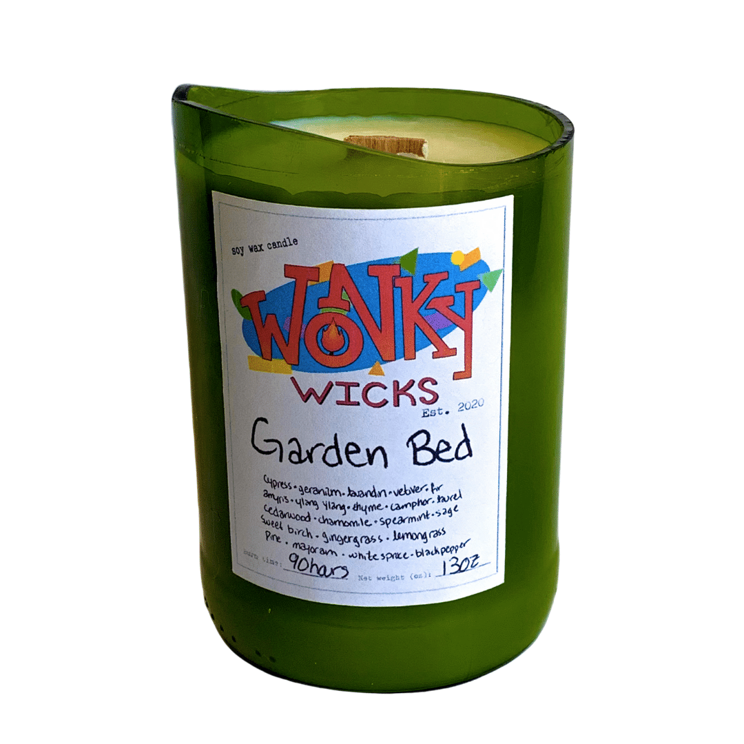 Garden Bed Soy Wax Candle | Wonky Wicks