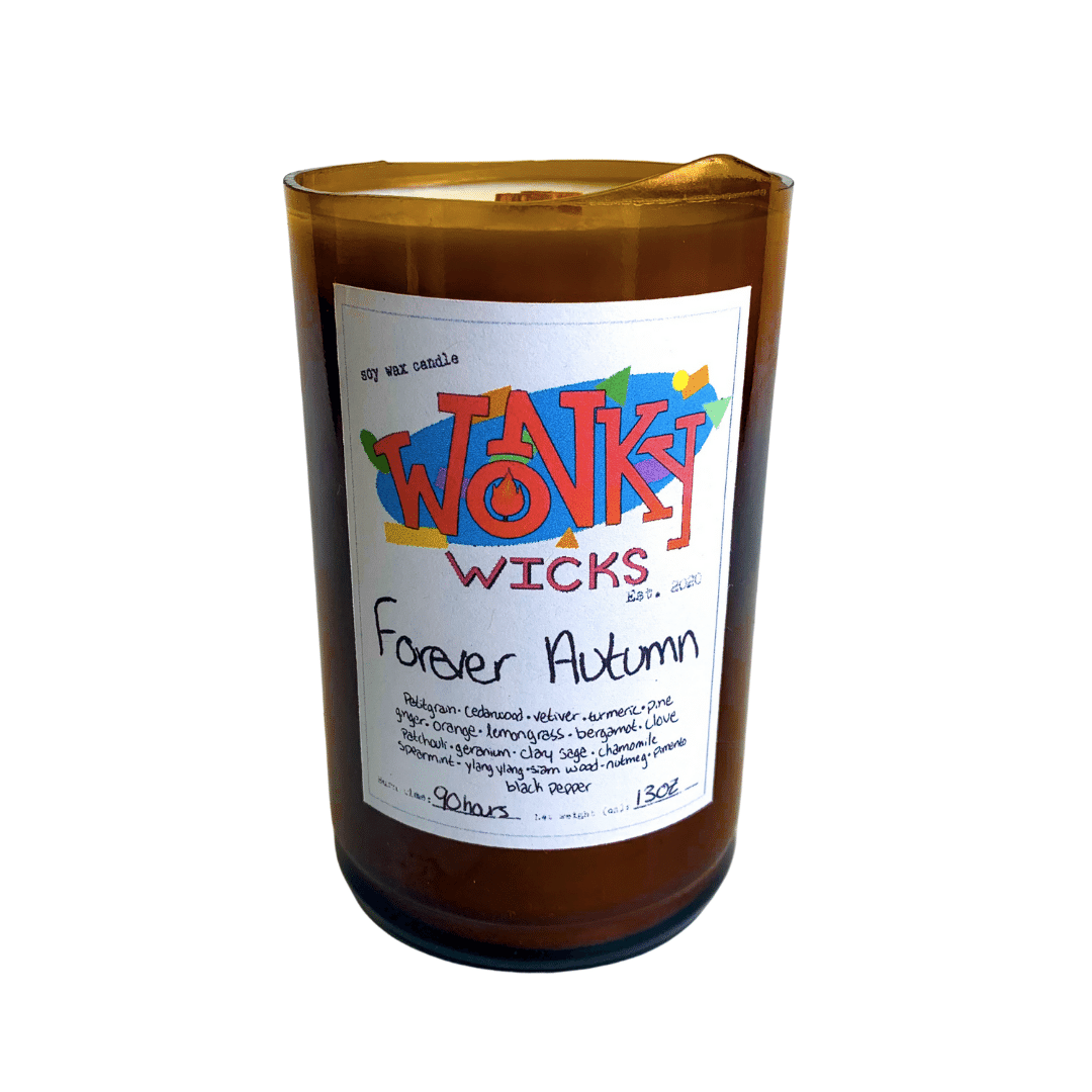 Forever Autumn Soy Wax Candle | Wonky Wicks