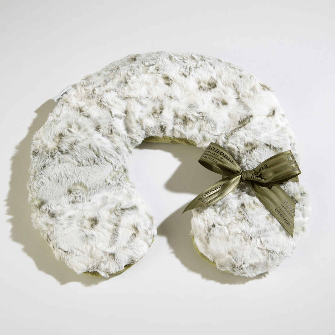 Neck Pillow Snowy Sage | Sonoma Lavender