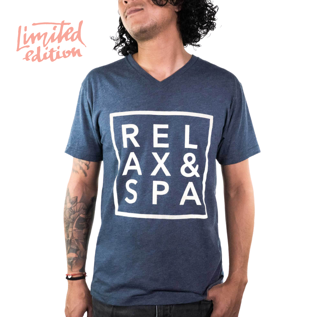 Limited Edition Promotion - Relax & Spa Unisex V-neck | Live Love Spa