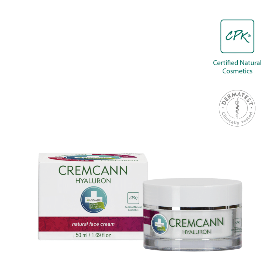 Cremcann Hyaluron Natural Hemp Face Cream | Annabis