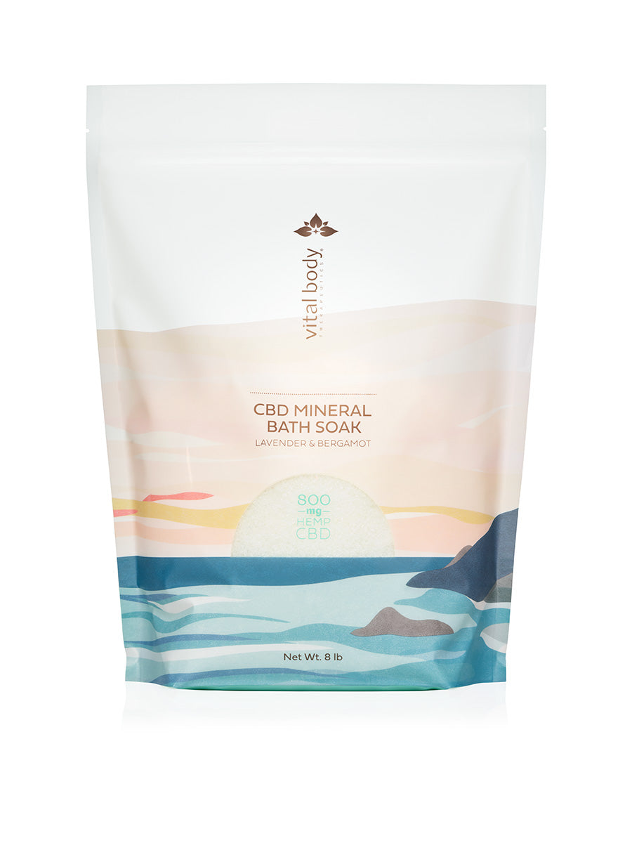 CBD Mineral Bath Soak | Vital Body Therapeutics