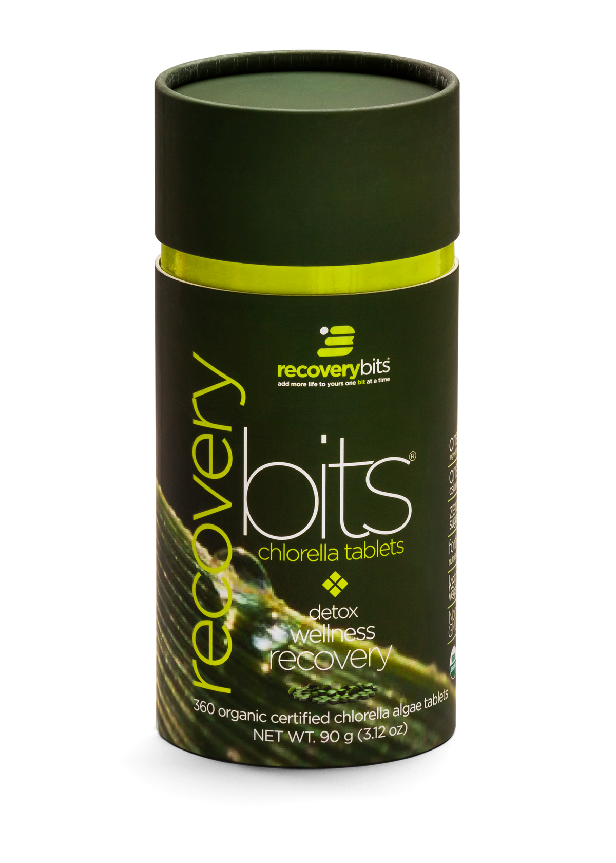 RECOVERYbits® Chlorella Algae algae tablets Energy Bits