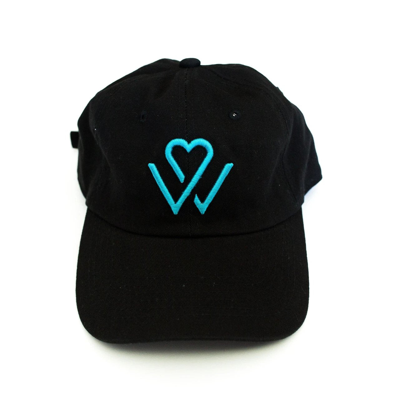 Wellness Month Logo Dad Hat - Black w/Blue Logo | Wellness Month