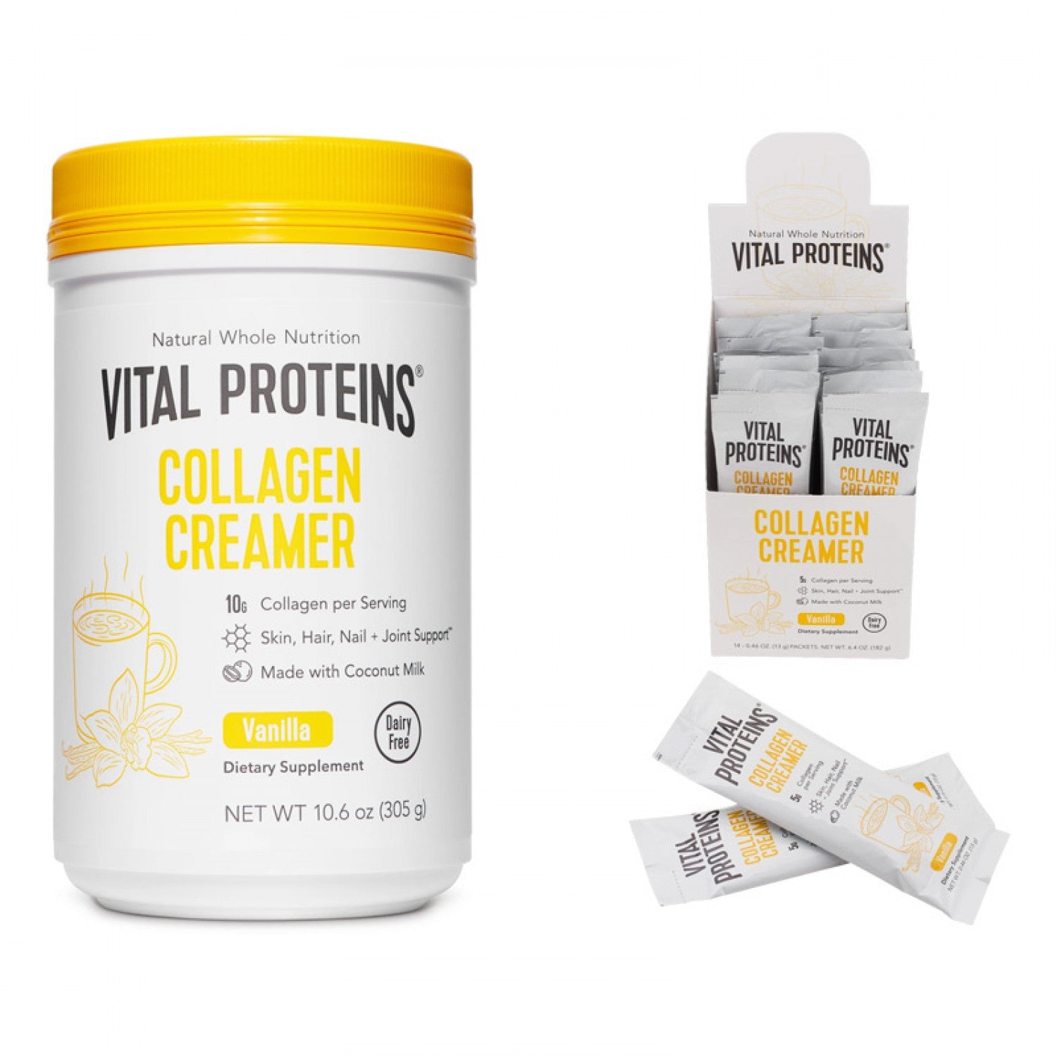 Collagen Creamer - Vanilla | Vital Proteins